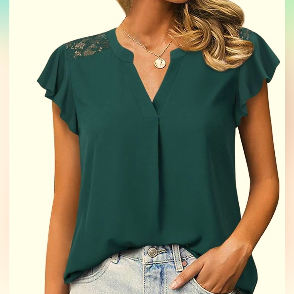 Fitted Lace Blouse